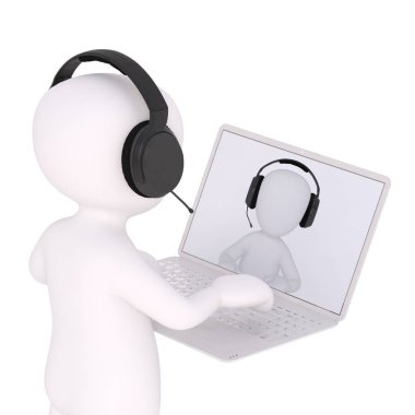 ile online bir eğitimcinin