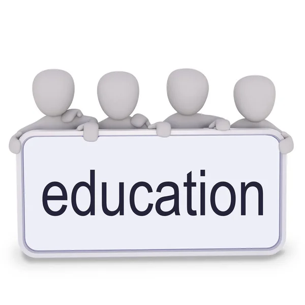 White Plain Education Board — Stock Photo, Image