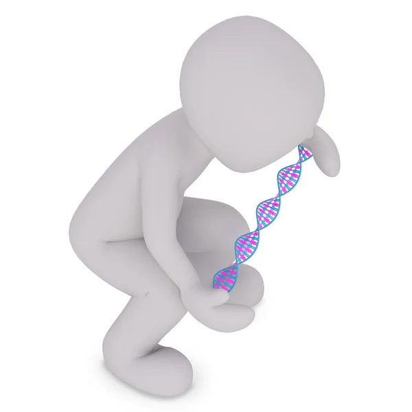 Holding Population Dna Hands — Stock Photo, Image
