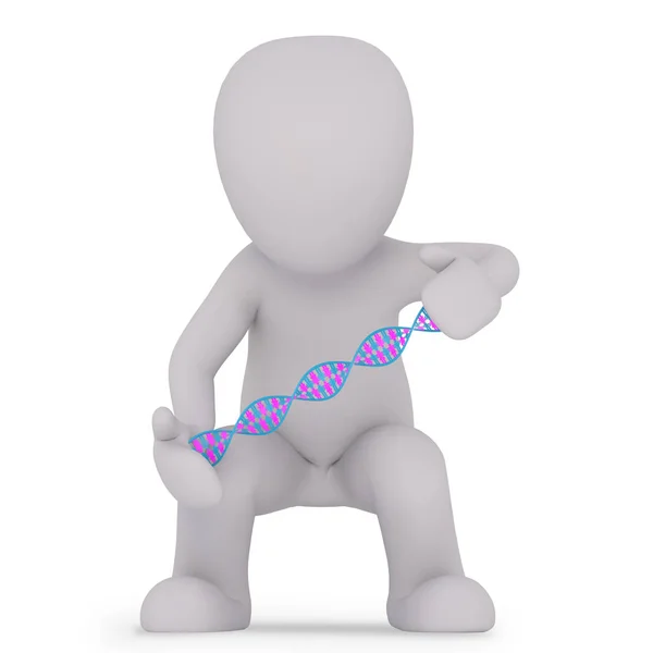 Nüfus Tutan Arasında Dna — Stok fotoğraf