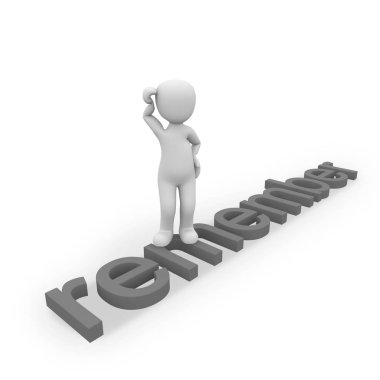 düşünen adam ile harfler hatırlıyorum