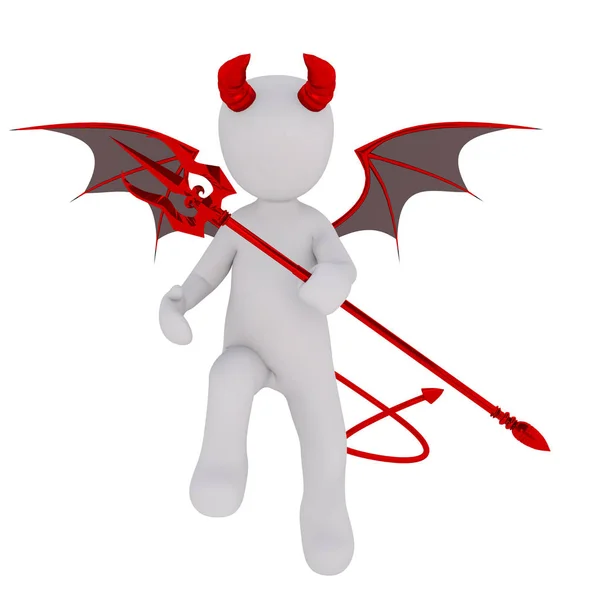 Dressed Devil Costume — Stock Photo, Image
