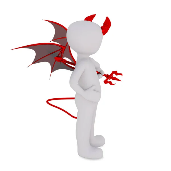 Dressed Devil Costume — Stock Photo, Image