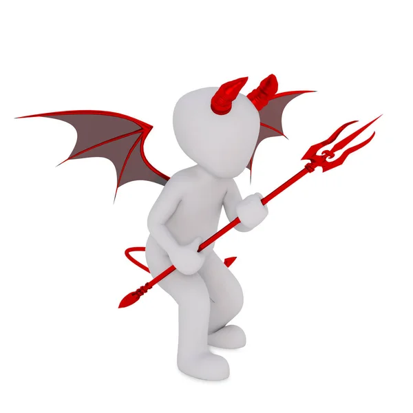 Dressed Devil Costume — Stock Photo, Image