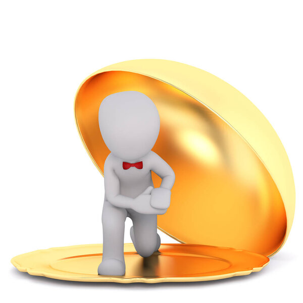 waiting for the next job as waiter