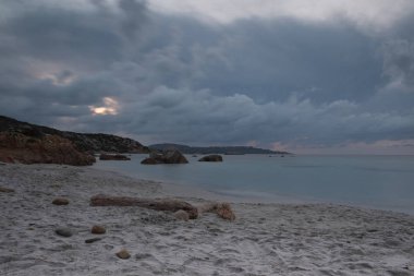 La Maddalena Adası Manzarası, Sardunya, İtalya