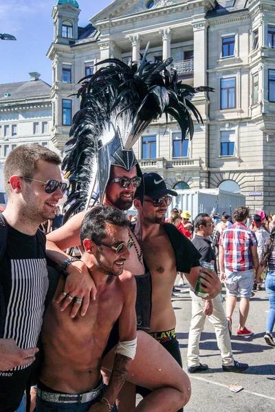 Street Parade Zurich 2018 Peoples — Stock Photo, Image