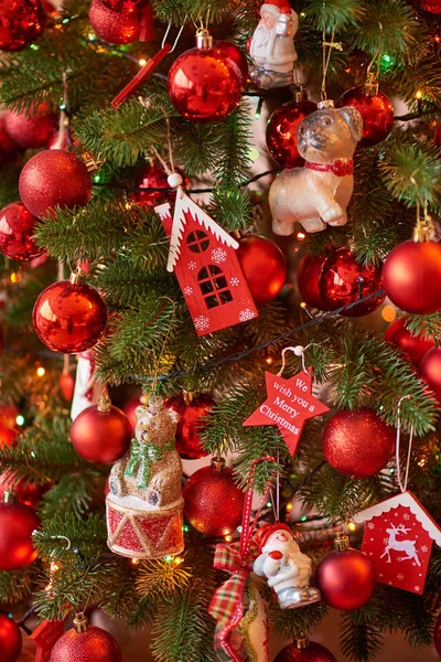 Weihnachtsdekoration Hause — Stockfoto