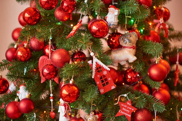 Kerstdecoratie Thuis — Stockfoto