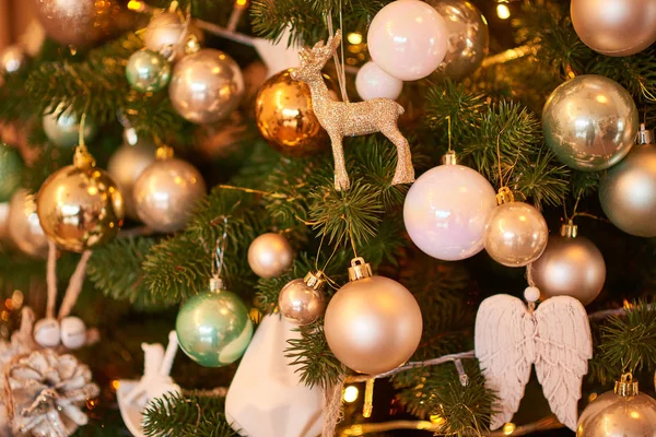 Kerstdecoratie Thuis — Stockfoto