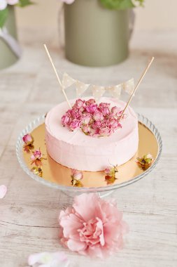 Doğum günü 1 yıl kek Smash dekor