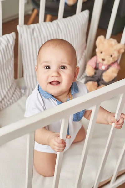 Boy Bed Toys Children Room — Stock Photo, Image