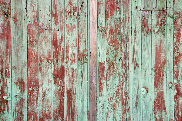 Turquoise Old Wood Plank Texture Background — Stock Photo, Image