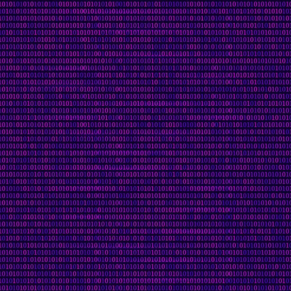 Darknet Konzeptvektorillustration Binärcode Hellblau Und Magenta Hintergrund Programmiercode Darknet Konzept — Stockvektor