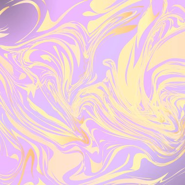 Mermer arka plan. Parlak degrade zemin. Sıvı akışı etkisi. Suluboya resim lekeleri. Vektör çizim. El ilanı, afiş, poster, broşür tasarım şablonu düzenlemek kolay