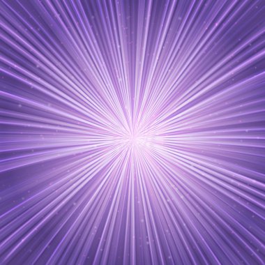 Glowing lines stretching to infinity. Ultra violet space vector background. Easy to edit design template for your artworks.