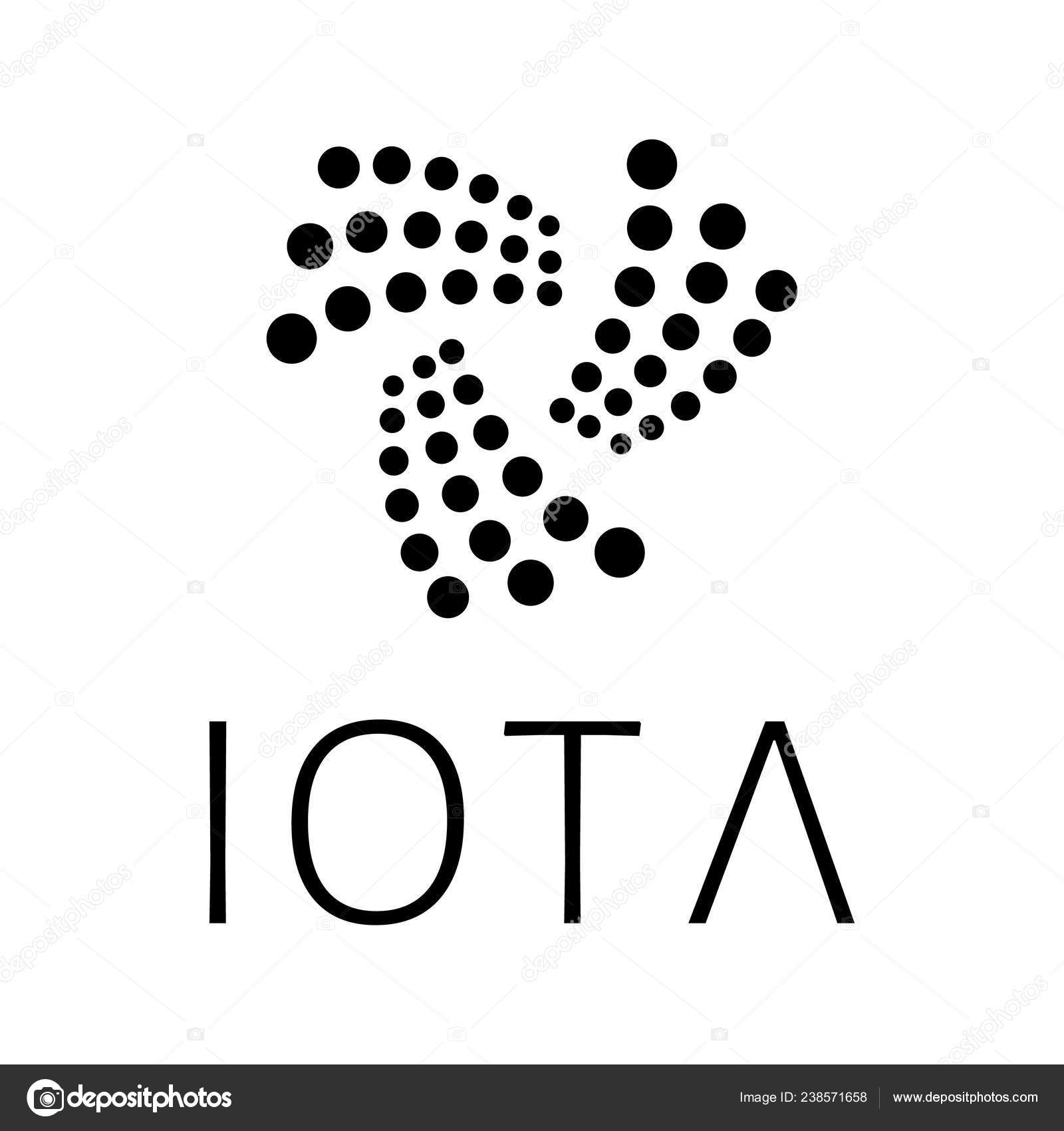 在白色背景上隔离的Iota 加密货币符号数字货币虚拟货币基于区块链的安全易于使用的设计模板适用于您的业务项目图库矢量图©designergraphic84  238571658