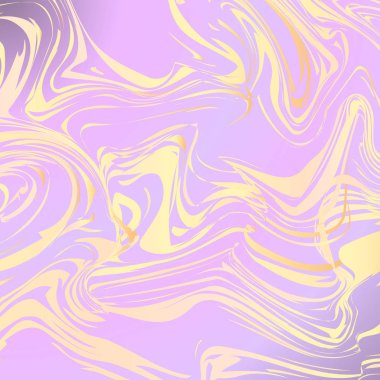 Sıvı akışı etkisi. Mermer arka plan. Parlak degrade zemin. Suluboya resim lekeleri. Vektör çizim. El ilanı, afiş, poster, broşür tasarım şablonu düzenlemek kolay.