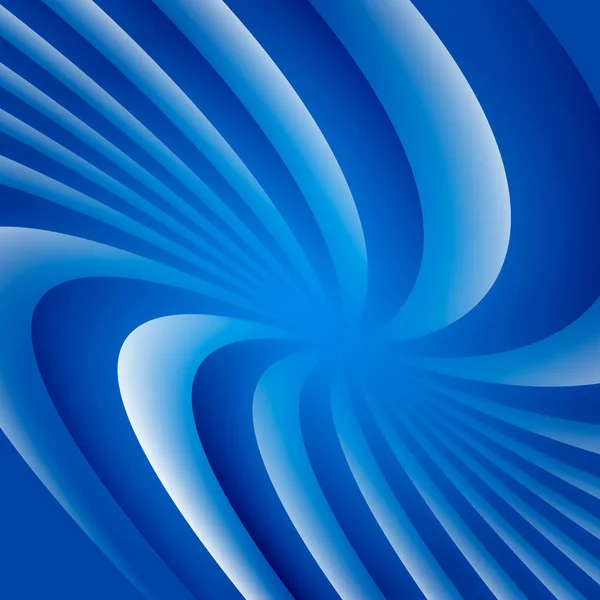 蓝色和白色旋转催眠螺旋 催眠迷幻媒介例证 旋转抽象的背景 易于编辑项目的设计模板 — 图库矢量图片
