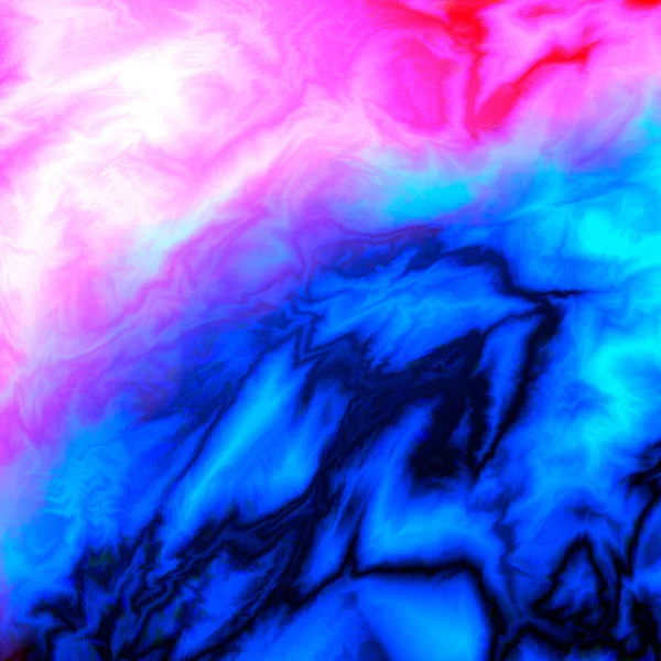 Fondo Vectorial Glitch Textura Mármol Difusión Azul Rosa Efecto Sedoso — Archivo Imágenes Vectoriales