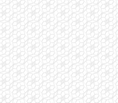 Geometrik çiçek sorunsuz dantel modeli. Beyaz kağıt etkisi. Arapça tarzı arka plan. Şark süsleme. Kolay vektör tasarım şablonu davetiyeler, sosyal medya, tekstil, duvar kağıtları, vb.