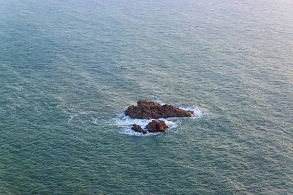 Kameny Moři Velikost Atlantického Oceánu Nejzápadnější Bod Evropy Okraji Pozemku — Stock fotografie