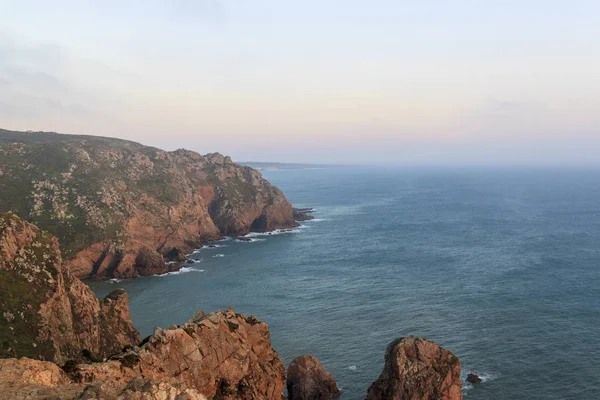 Falaises Dessus Océan Atlantique Point Ouest Europe Bord Terre Cape — Photo