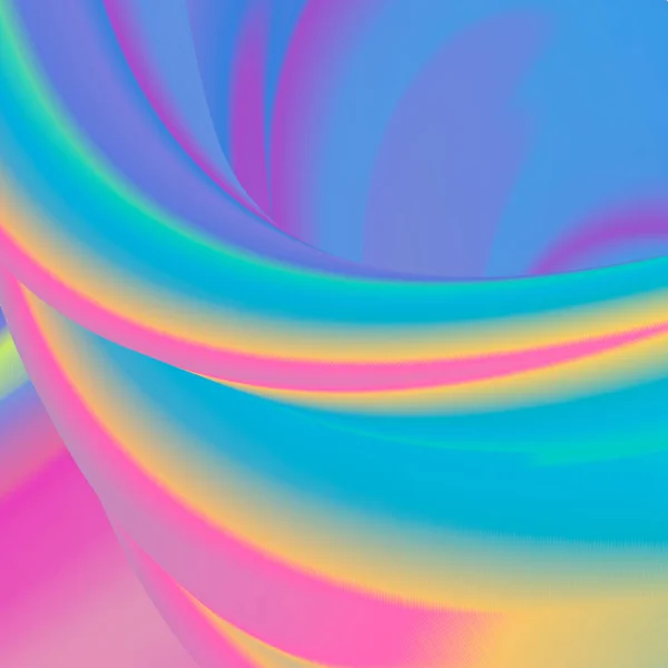 Fond abstrait coloré lumineux. Flux de couleur liquide. Fond ondulé 3d. Ondes de gradient de fluide. Illustration vectorielle tendance. Modèle facile à modifier pour vos projets de conception . — Image vectorielle