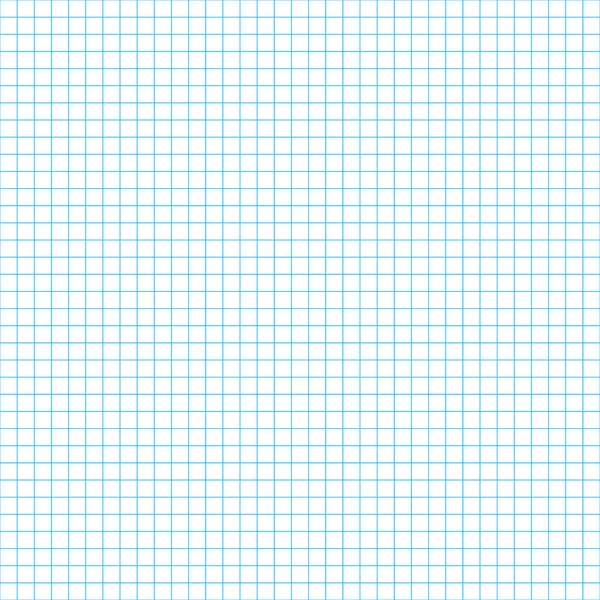 Patrón sin costuras de papel celular. Página en blanco a cuadros del cuaderno o — Vector de stock