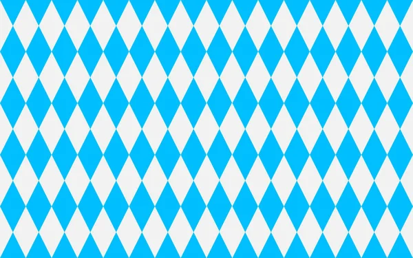 Oktoberfest padrão geométrico sem costura. Branco azul Octoberfest b — Vetor de Stock