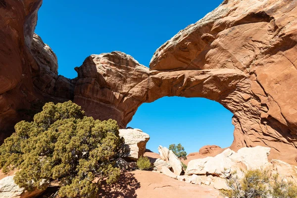 Broken arch is a window to the nature