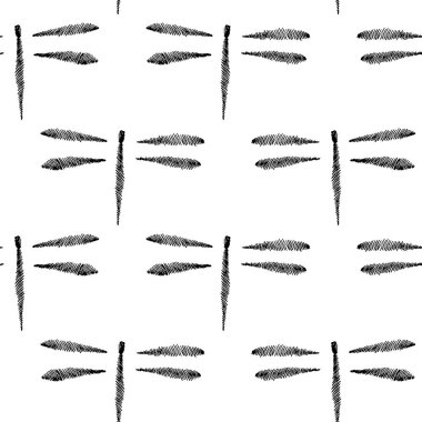 Kroki yusufçuk deseni