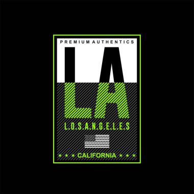 Los Angeles, Kaliforniya, klasik moda basit tasarım.