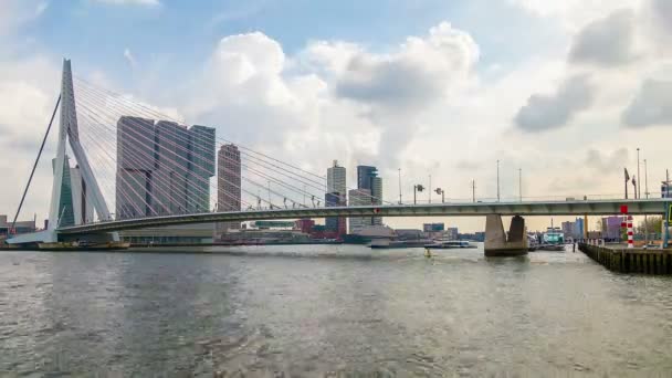 Ponte Arquitetura Moderna Daytime — Vídeo de Stock