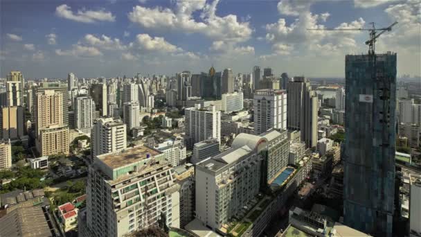 Ciudad Skyline Paisaje Del Día — Vídeos de Stock