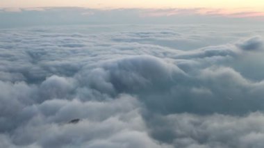 Yukarıdaki dalga bulutlar Timelapse