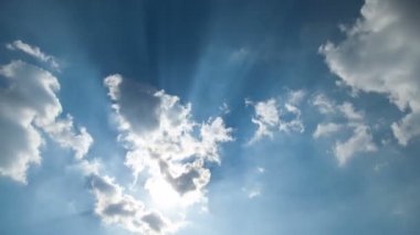 Video Crepuscular ışınları peyzaj