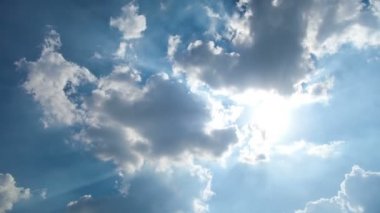 Video Crepuscular ışınları peyzaj