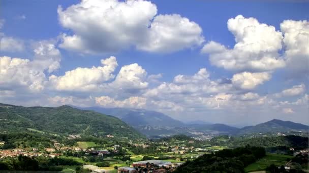 Italian Rural Fields Landscape — Stock Video
