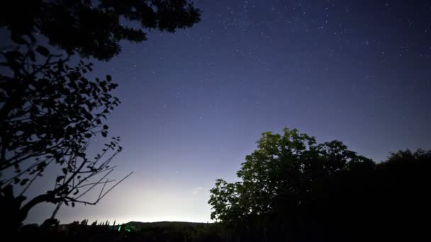 Vidéo des étoiles Paysage 