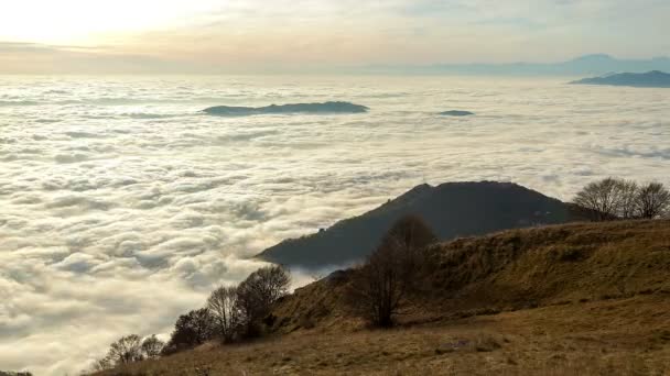 Olas Nubes Paisaje — Vídeos de Stock