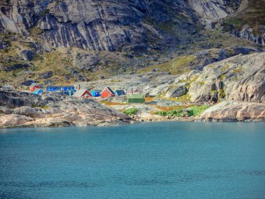 Prins Christian Sund Grönland, buzlar ve buzullar