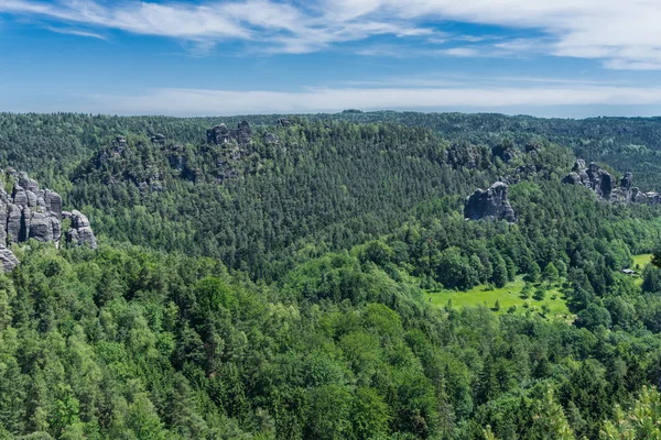 Almanya'da Elbe Kumtaşı Dağları