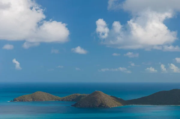 Όμορφο Τοπίο Από Την Καραϊβική Νησί Της Tortola — Φωτογραφία Αρχείου