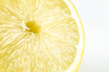 Yakın çekim kopya alanı ile limon