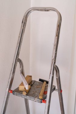 Farklı araçları ile merdiveni