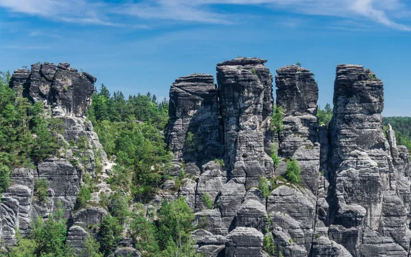 ドイツのエルベ砂岩山地 — ストック写真