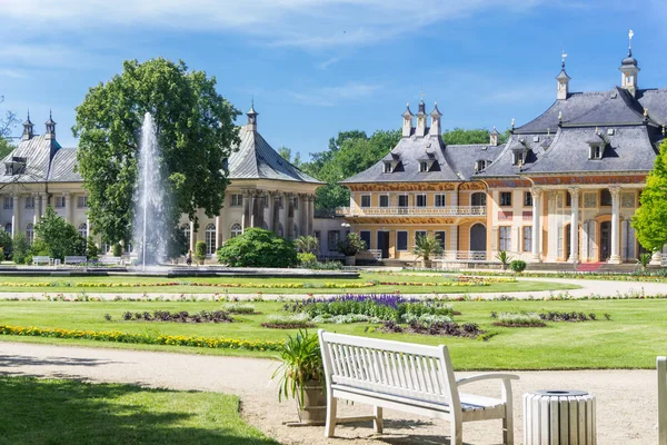 Château Pillnitz Près Dresde Allemagne Europe — Photo