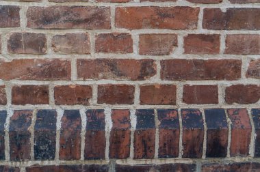 eski kırmızı tuğla duvar