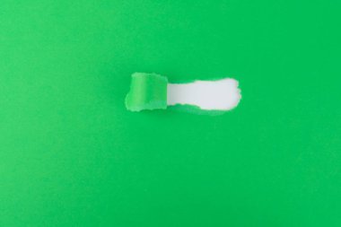 Yırtık kağıt olasılığı bir metin eklemek için